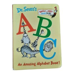 Dr. Seuss's ABC Board Book - Red, Green, Blue
